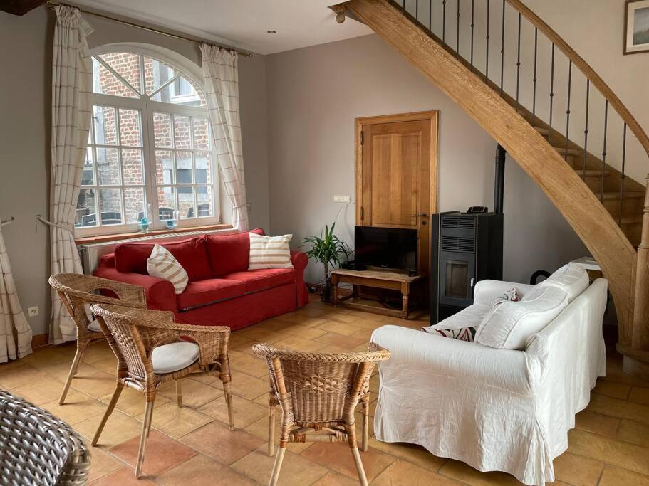 Le Cottage - Maison De 6 A 8 Personnes - La Ferme Du Try Frasnes-lez-Gosselies Buitenkant foto